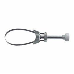 USAG 443 B  Chiave a nastro metallico per filtri olio (autovetture) Capacità Ø mm 65÷105 L max mm 290            