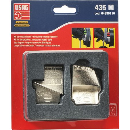 USAG 435 M  Kit per cinghie elastiche Peso gr 100              