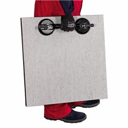 USAG 424 N4  Ventosa per trasporto/posizionamento cristalli Ø mm 117 Portata max kg 80 L mm 375          