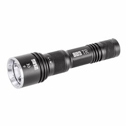 USAG 889 TR  Torcia LED in alluminio ricaricabile - 600 Lumen LxPxH mm 156x40x26 Peso gr 170            