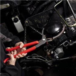 USAG 445 B  Chiave per filtri olio - grandi dimensioni Capacità Ø mm 95÷178 L mm 500            