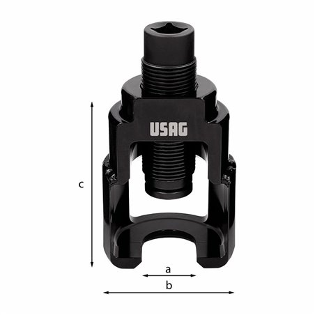 USAG 449 TC  Estrattore per snodi sferici mezzi pesanti a mm 42,5 b mm 105 c mm 144          