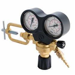 Oxyturbo 261550 two-gauge clamp Acetylene reducer