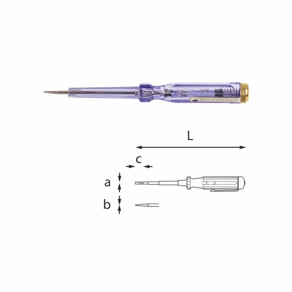 Usag   322 FB 0.5X3X18 SCREWDRIVER
