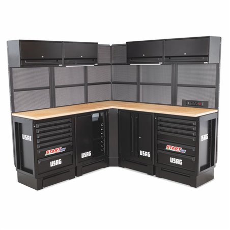 Usag 516 SA/CBL ARREDAMENTO PER OFFICINA - PIANALE IN LEGNO