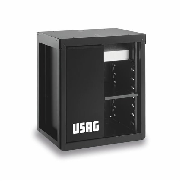Usag 516 SA17T MOBILE BASE CON PORTARIFIUTI E PORTAROTOLO