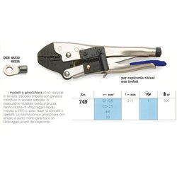 USAG 749 Pliers for closed non-insulated cable lugs