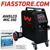 AWELCO MIG 350 3PH INVERTER WELDING MACHINE FOR MIG/MAG/MOG, MMA AND TIG LIFT 250A ELECTRODE WELDING
