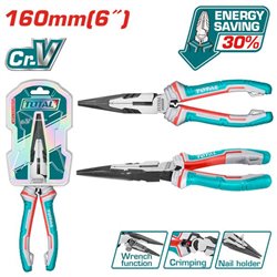 Pinza becchi lunghi mezzitondi a grande effetto 160 mm