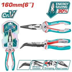 Pinza becchi curvi mezzitondi 160 mm