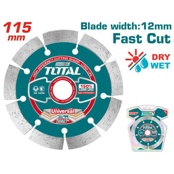 Dischi Diamantati Taglio Veloce 115 mm