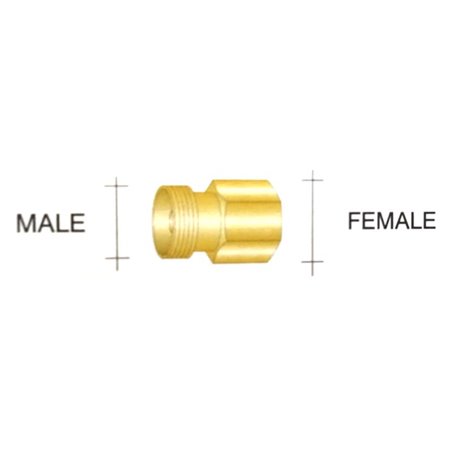 Raccordo Maschio - Femmina M14x1-3/8"G per torcia plasma TE-A101 attacco M14x1