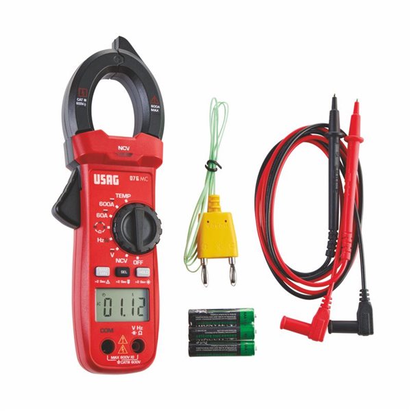 Usag 076 Mc Ammeter And Digital Multimeter