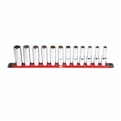 Usag 235 Xl 1/2 Serie di 12 chiavi a bussola con bocca esagonale speciale X-Grip