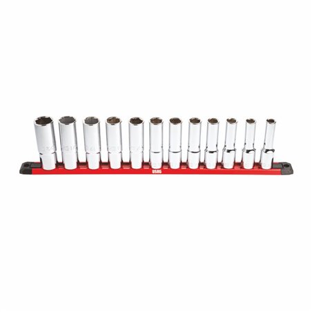 Usag 235 Xl 1/2 Set Of 12 Long Sockets