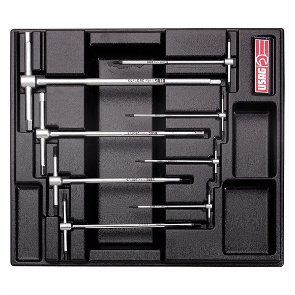 Usag 519/280T Modulo in termoformato assortito (8 pz) LxPxH mm 420x376x45 