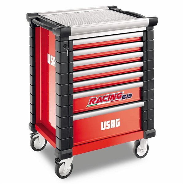 Usag 519 Rs7/3V  Roller Cabinet Red Empty