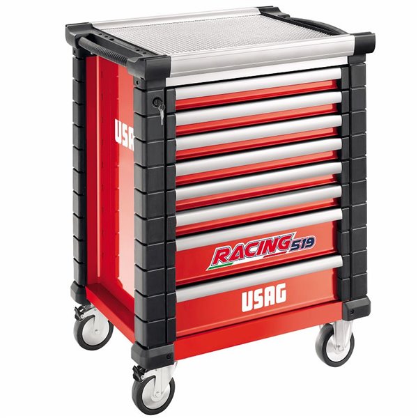 Usag 519 Rs8/3V  Roller Cabinet Red Empty