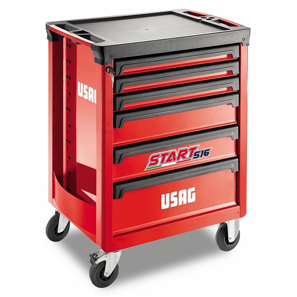 USAG 516 ST6V  Carrello START  - 6 cassetti (vuoto) LxPxH mm 779x515x972 Peso kg 55            
