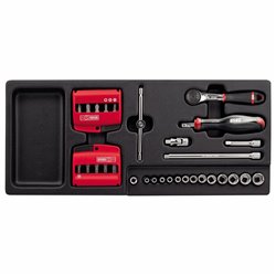 USAG 519/613AEA  Modulo in termoformato assortito (42 pz) LxPxH mm 415x188x45 Peso gr 900            