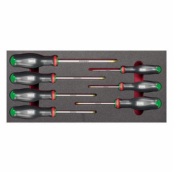 USAG 519 M 324STX  Modulo in spugna bicolore assortito (7 pz) LxPxH mm 415x188x45 Peso gr 800            