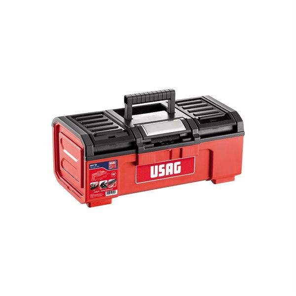 USAG 641 TA  Cassetta portautensili 16" (vuota) LxPxH mm 394x220x162 Peso kg 1,2            