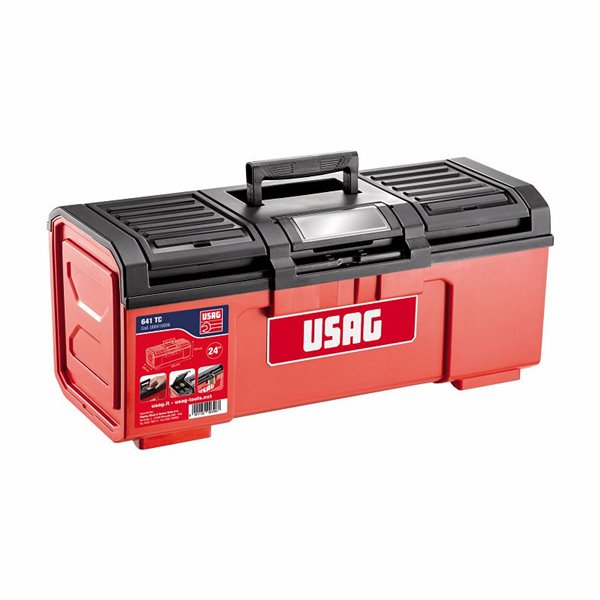 USAG 641 TC  Cassetta portautensili 24" (vuota) LxPxH mm 595x281x260 Peso kg 2,8            