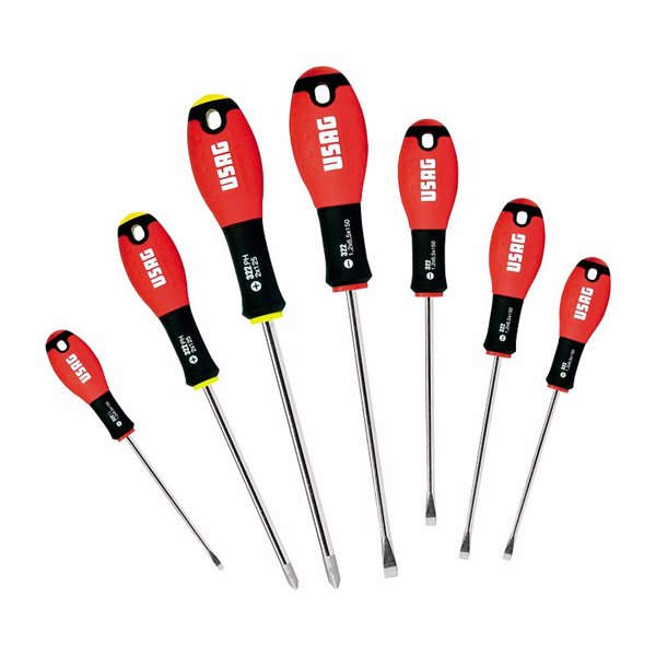 Usag 322 Sh7  Set Of 7 Screwdrivers