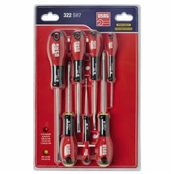 Usag 322 Sh7  Set Of 7 Screwdrivers
