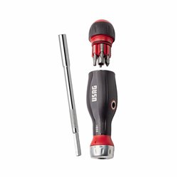 Usag 333 K/Sh8 3 In 1 Ratchet With Bar Bits