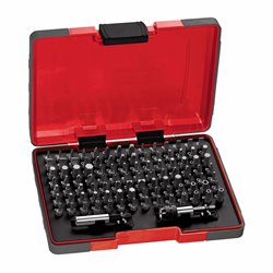 USAG 692 J100  Assortimento di inserti per avvitatura con impronte speciali (100 pz) - attacco 1/4" LxPxH mm 215x150x45 Peso gr 