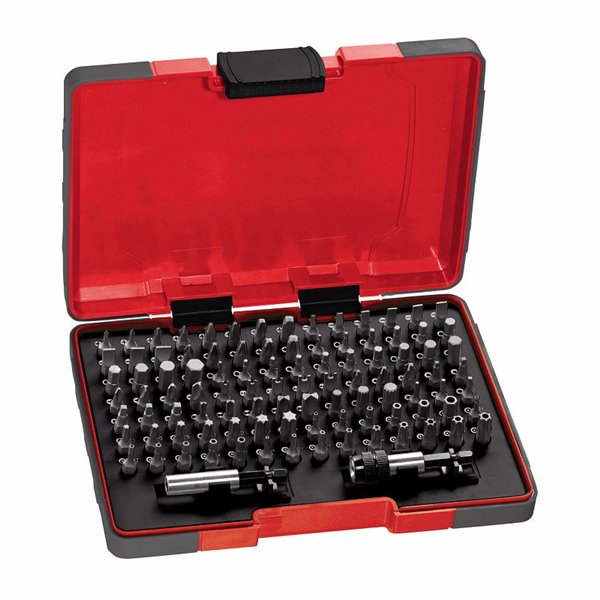 USAG 692 J100  Assortimento di inserti per avvitatura con impronte speciali (100 pz) - attacco 1/4" LxPxH mm 215x150x45 Peso gr 