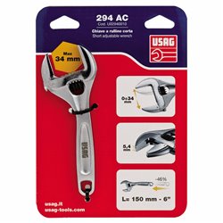Usag 294 Ac 150-6  Short Adjustable Wrench