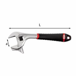 Usag 294 Ag.250  Adjust. Wrench With Handle