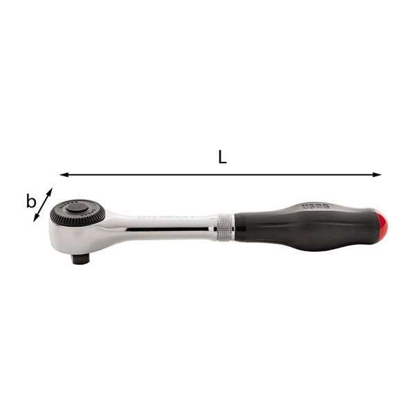 Usag 237 1/2 Ak_260  Twist Handle Ratchet
