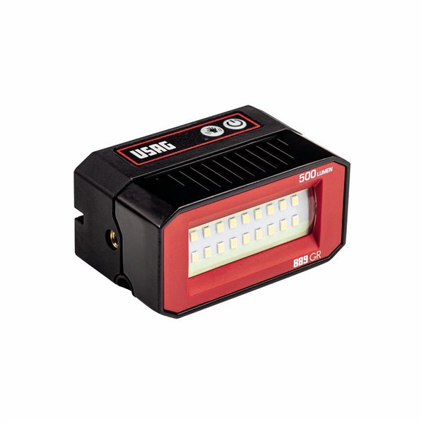 USAG 889 GR  Faretto compatto a LED LxPxH mm 91x55x47 Peso gr 286            