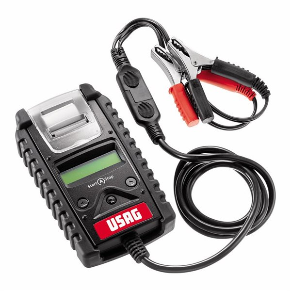 USAG 890 K  Tester digitale per batterie con stampante LxPxH mm 305x90x205              
