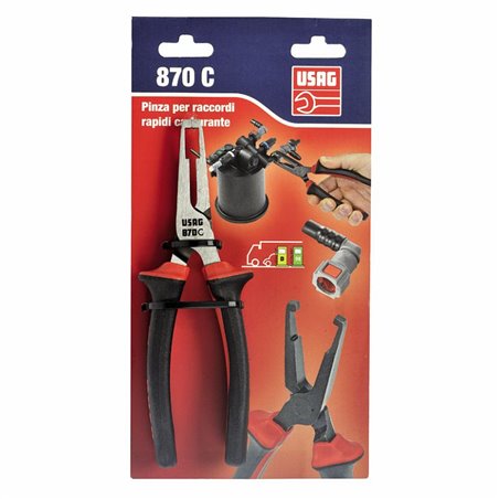 Usag 870 C_175  Hose Plier For Fuel Hoses