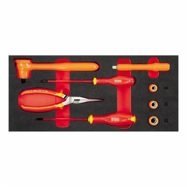 USAG 519 M 098HYB8  Modulo in spugna bicolore assortito (8 pz) LxPxH mm 415x188x45              