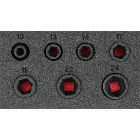 USAG 519 M 235MC7  Modulo in spugna bicolore assortito (7 pz) LxPxH mm 104x188x45              