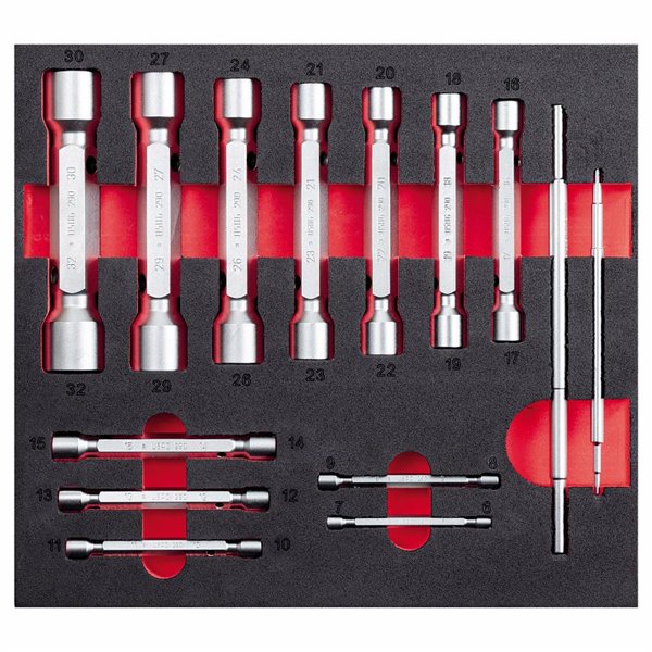 USAG 519 M 290E14  Modulo in spugna bicolore assortito (14 pz) LxPxH mm 415x376x45 Peso kg 4,6            