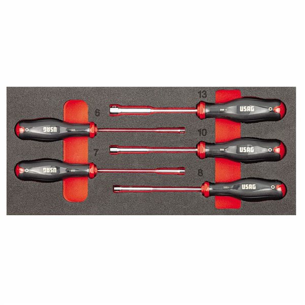 USAG 519 M 299  Modulo in spugna bicolore assortito (5 pz) LxPxH mm 415x188x45              