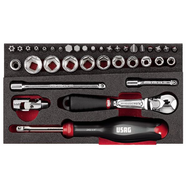 USAG 519 M 608AEB  Modulo in spugna bicolore assortito (37 pz) LxPxH mm 188x104x45 Peso gr 500            