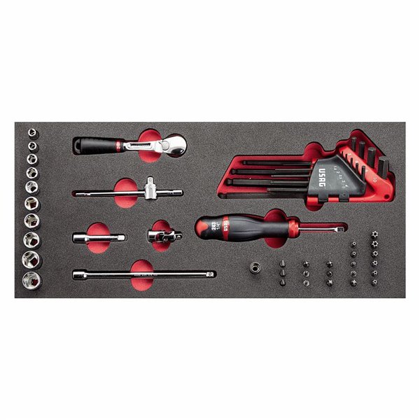 USAG 519 M 613AEB  Modulo in spugna bicolore assortito (46 pz) LxPxH mm 415x188x45 Peso kg 1            