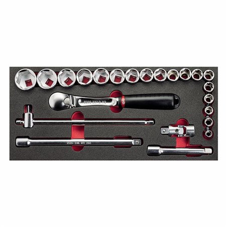 USAG 519 M 613CEB  Modulo in spugna bicolore assortito (23 pz) LxPxH mm 415x188x45 Peso kg 3,3            