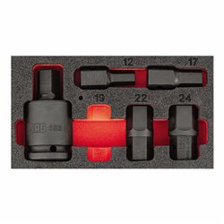 USAG 519 M 688ED6  Modulo in spugna bicolore assortito (6 pz) LxPxH mm 104x188x45              