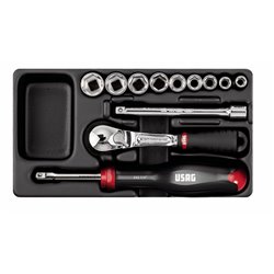 USAG 519/605AEB  Modulo in termoformato assortito (12 pz) LxPxH mm 188x104x45 Peso gr 400            