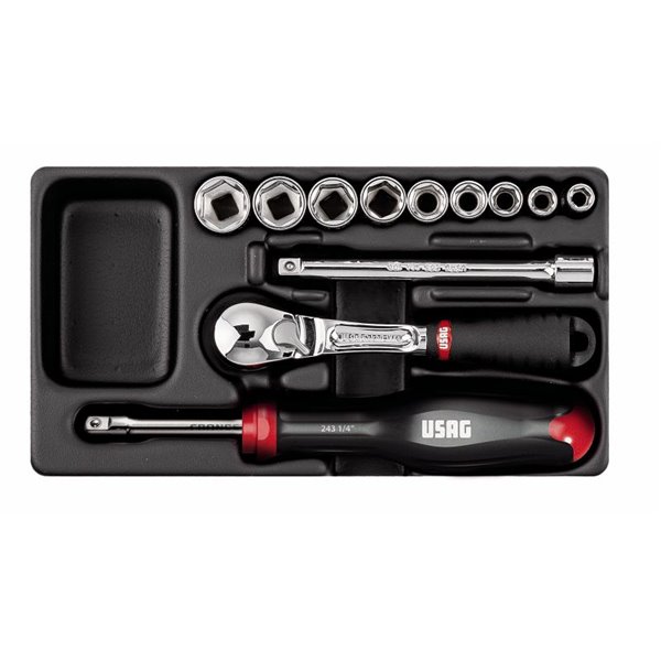 USAG 519/605AEB  Modulo in termoformato assortito (12 pz) LxPxH mm 188x104x45 Peso gr 400            