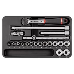 USAG 519/605BEA  Modulo in termoformato assortito (20 pz) LxPxH mm 311x188x45 Peso kg 1,6            