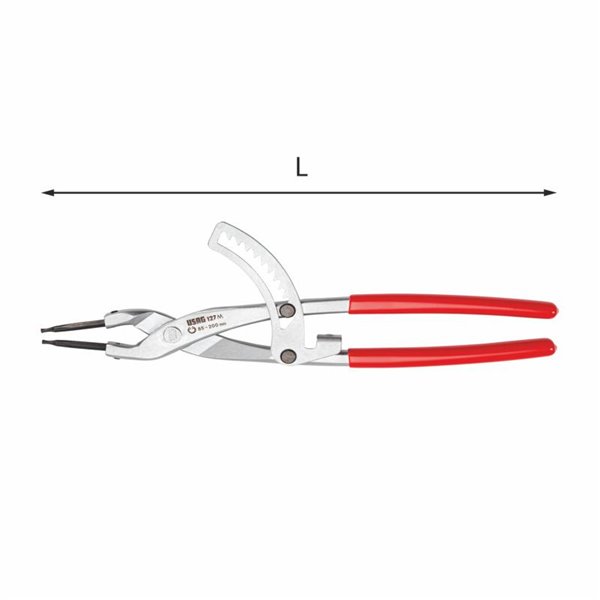 Usag 127 M Rack Straight Nose Pliers